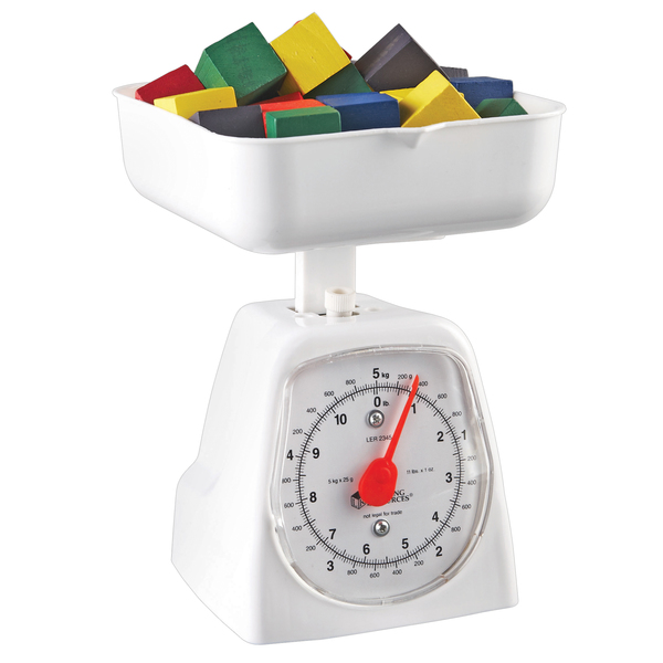 Learning Resources Platform Scale, 5 Kilogram/11 Pound Capacity 2345